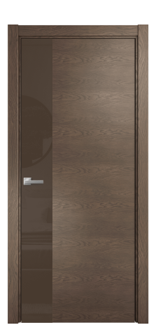 Дверь межкомнатная Vetro 19 Цвет Дуб Марракеш Покрытие Шпон натуральный  Наличник L 75 Цена 55950