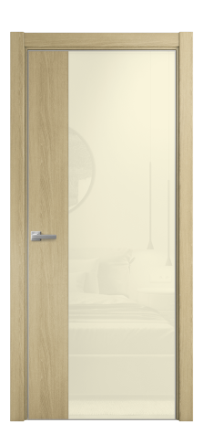 Дверь межкомнатная Vetro 20 Цвет Maderaira oak amber Покрытие ПВХ WOOD NATURAL Наличник L 75 Цена 51525