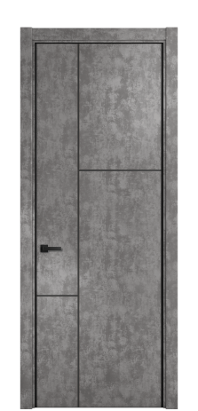 Дверь межкомнатная Слот 10-123 PVX Цвет Айс какао Покрытие ПВХ ФАКТУРНЫЕ Наличник L 75 Цена 38141