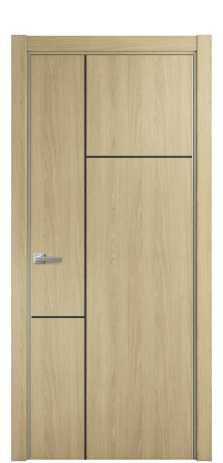 Дверь межкомнатная Slot 10-123 PVX Цвет Maderaira oak amber Покрытие ПВХ WOOD NATURAL Наличник L 75 Цена 24084