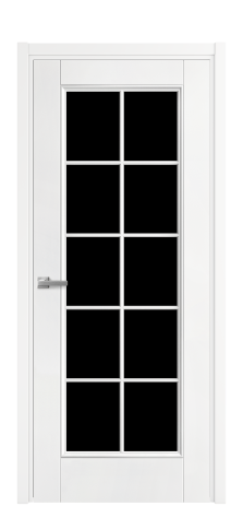 Дверь межкомнатная Сиена 10 Цвет Белый Покрытие Эмаль  Наличник L 50 Цена 46098