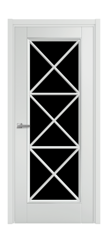 Дверь межкомнатная Сиена X3 Цвет Облачный Покрытие Эмаль  Наличник L 50 Цена 51475