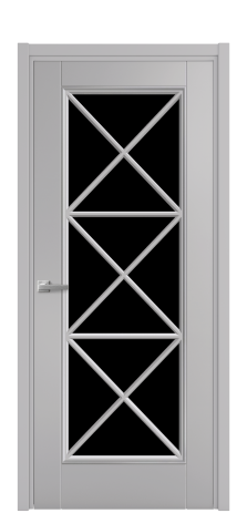 Дверь межкомнатная Сиена X3 Цвет Галечный Покрытие Эмаль  Наличник L 50 Цена 53268