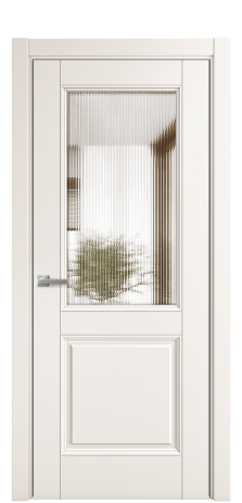 Дверь межкомнатная Savona 2 Цвет Молочный Покрытие Эмаль  Наличник L 75 Цена 48285