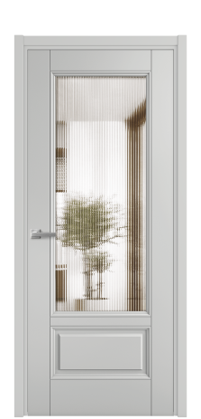 Дверь межкомнатная Savona 2B Цвет Телегрей Покрытие Эмаль  Наличник L 50 Цена 59975