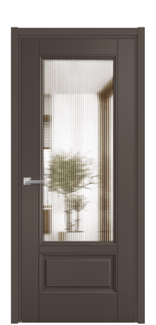 Дверь межкомнатная Savona 2B Цвет Коричневый Покрытие Эмаль  Наличник L 50 Цена 58775