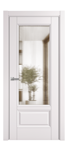 Дверь межкомнатная Savona 2B Цвет Крем Покрытие Эмаль  Наличник L 75 Цена 54275