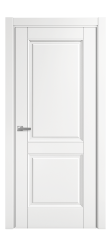 Дверь межкомнатная Sienna 2 Цвет Белый Покрытие Эмаль  Наличник L 75 Цена 39786