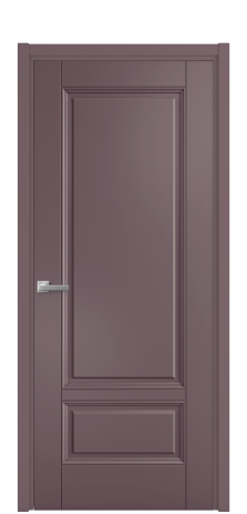 Дверь межкомнатная Sienna 2B Цвет Лиловый Покрытие Эмаль  Наличник L 50 Цена 48275
