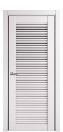 Дверь межкомнатная Жалюзи 1 Цвет Крем Покрытие Эмаль  Наличник L 75 Цена 54475