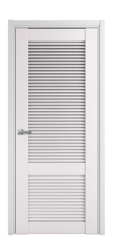 Дверь межкомнатная Жалюзи 2 Цвет Крем Покрытие Эмаль  Наличник L 50 Цена 55175