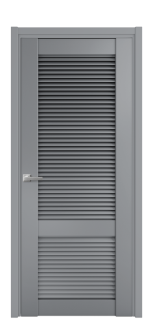 Дверь межкомнатная Жалюзи 2 Цвет Гриджио Покрытие Эмаль  Наличник L 50 Цена 55175
