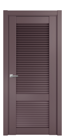 Дверь межкомнатная Жалюзи 2 Цвет Лиловый Покрытие Эмаль  Наличник L 75 Цена 50075