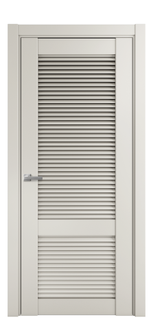 Дверь межкомнатная Жалюзи 2 Цвет Дымчатый Покрытие Эмаль  Наличник L 75 Цена 54475