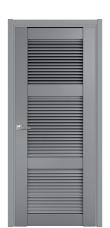 Дверь межкомнатная Жалюзи 3 Цвет Гриджио Покрытие Эмаль  Наличник L 50 Цена 56418