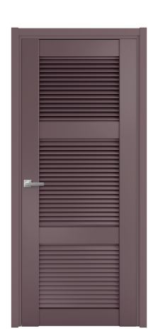 Дверь межкомнатная Жалюзи 3 Цвет Лиловый Покрытие Эмаль  Наличник L 50 Цена 55175