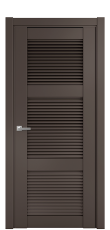 Дверь межкомнатная Жалюзи 3 Цвет Коричневый Покрытие Эмаль  Наличник L 75 Цена 50075