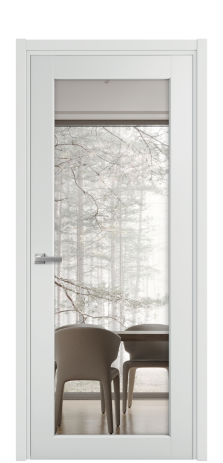 Дверь межкомнатная Страда 11 Цвет Облачный Покрытие Эмаль  Наличник L 50 Цена 46225