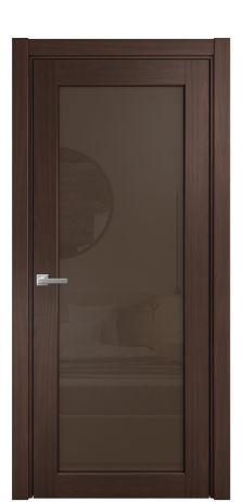 Дверь межкомнатная Strada 11 Цвет Каштановый Орех Покрытие Шпон натуральный  Наличник L 75 Цена 57050