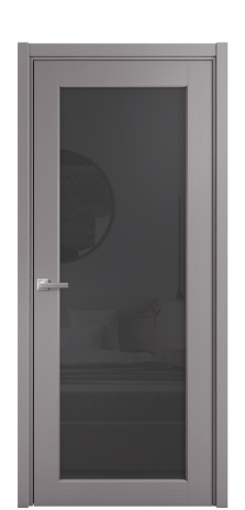 Дверь межкомнатная Strada 11 Цвет Ясень Ирис Покрытие Шпон крашеный  Наличник L 50 Цена 49825