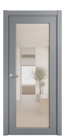 Дверь межкомнатная Strada 11 Цвет Ясень Гриджио Покрытие Шпон крашеный  Наличник L 75 Цена 45300