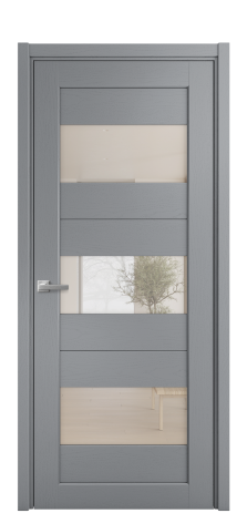 Дверь межкомнатная Strada 14 Цвет Ясень Гриджио Покрытие Шпон крашеный  Наличник L 50 Цена 47375