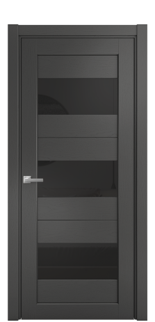 Дверь межкомнатная Strada 14 Цвет Ясень Антрацит Покрытие Шпон крашеный  Наличник L 75 Цена 43050 Дверь межкомнатная Strada 14 Цвет Ясень Антрацит Покрытие Шпон крашеный  Наличник L 75 Цена 43050