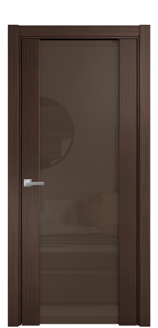 Дверь межкомнатная Vario 11 Цвет Каштановый Орех Покрытие Шпон натуральный  Наличник L 75 Цена 58100