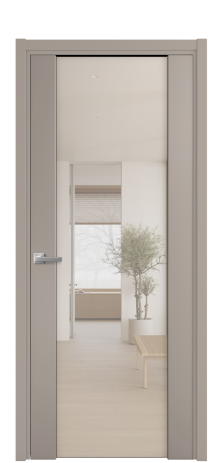 Дверь межкомнатная Vario 11 Цвет Какао Покрытие Эмаль  Наличник L 50 Цена 49725