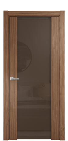 Дверь межкомнатная Vario 11 Цвет Американский Орех Покрытие Шпон натуральный  Наличник L 75 Цена 54275