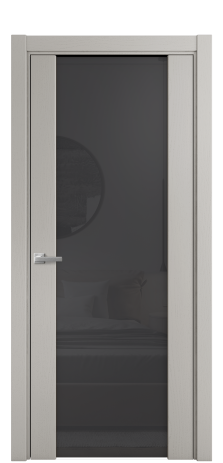 Дверь межкомнатная Vario 11 Цвет Ясень Серый Шелк Покрытие Шпон крашеный  Наличник L 75 Цена 46650