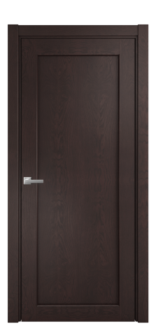 Дверь межкомнатная Strada 01 Цвет Мореный Дуб Покрытие Шпон натуральный  Наличник L 75 Цена 42000