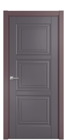 Дверь межкомнатная Элеганс 3 Цвет Фиолетовый Покрытие Эмаль  Наличник L 75 Цена 50118