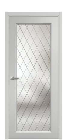 Дверь межкомнатная Stripe 1 Цвет Телегрей Покрытие Эмаль  Наличник L 50 Цена 38524