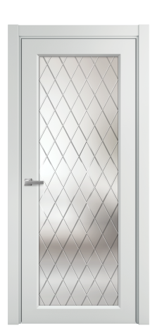 Дверь межкомнатная Stripe 1 Цвет Облачный Покрытие Эмаль  Наличник L 75 Цена 45765