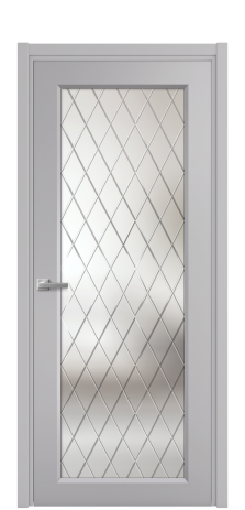 Дверь межкомнатная Stripe 1 Цвет Галечный Покрытие Эмаль  Наличник L 50 Цена 45615