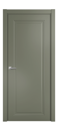 Дверь межкомнатная Stripe 1 Цвет Зеленый Покрытие Эмаль  Наличник L 75 Цена 39225