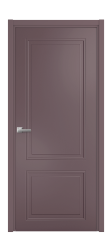 Дверь межкомнатная Stripe 2 Цвет Лиловый Покрытие Эмаль  Наличник L 50 Цена 44868