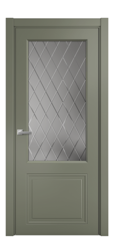 Дверь межкомнатная Stripe 2 Цвет Зеленый Покрытие Эмаль  Наличник L 75 Цена 36200 Дверь межкомнатная Stripe 2 Цвет Зеленый Покрытие Эмаль  Наличник L 75 Цена 36200