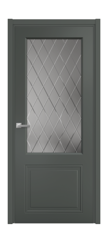 Дверь межкомнатная Stripe 2 Цвет Пихтовый Покрытие Эмаль  Наличник L 50 Цена 45380