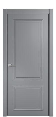 Дверь межкомнатная Stripe 2 Цвет Гриджио Покрытие Эмаль  Наличник L 75 Цена 39225