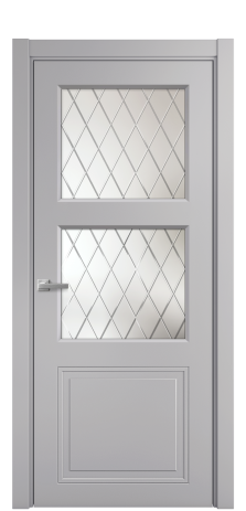 Дверь межкомнатная Stripe 3 Цвет Галечный Покрытие Эмаль  Наличник L 75 Цена 40800