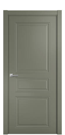 Дверь межкомнатная Stripe 4 Цвет Зеленый Покрытие Эмаль  Наличник L 75 Цена 39225