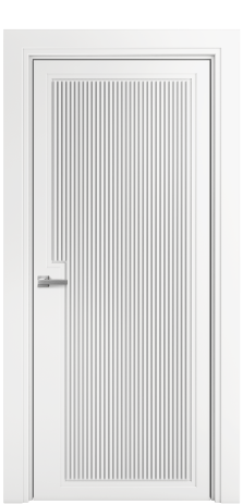 Дверь межкомнатная Step 03 Цвет Белый Покрытие Эмаль  Наличник Arno 110 Цена 60975