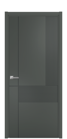 Дверь межкомнатная Mezzo 13 Цвет Пихтовый Покрытие Эмаль  Наличник L 50 Цена 42625