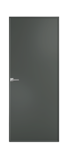 Дверь межкомнатная Лайн 1 Цвет Пихтовый Покрытие Эмаль  Наличник Скрытый короб хром Цена 51143