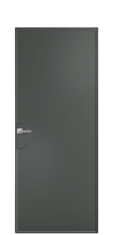 Дверь межкомнатная Line 2 Цвет Пихтовый Покрытие Эмаль  Наличник Скрытый короб хром Цена 74810