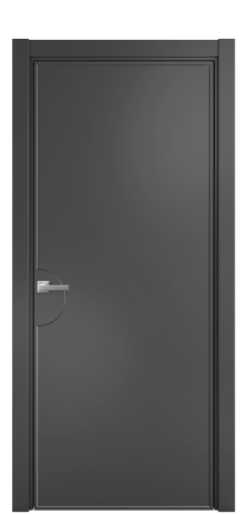 Дверь межкомнатная Line 2 Цвет Антрацит Покрытие Эмаль  Наличник L 75 Цена 57675