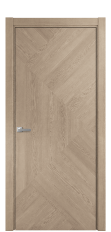 Дверь межкомнатная Unit 08 Цвет Дуб Песочный Покрытие Шпон натуральный  Наличник L 75 Цена 62050