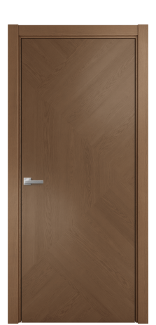 Дверь межкомнатная Unit 08 Цвет Дуб Темный Покрытие Шпон натуральный  Наличник L 75 Цена 54250